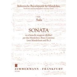 Sonata B-dur Fr 2 Mandolinen Und B.