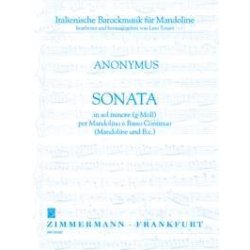 Sonata In Sol Minore (G-moll) Fr Man