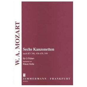 Mozart: 6 Canzonettas K346, 436-439, 549