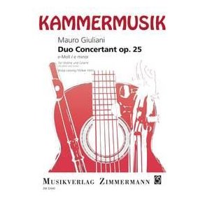 Giuliani: Duo Concertante E Minor Op 25