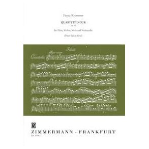 Krommer, F: Quartet D Major Op 93