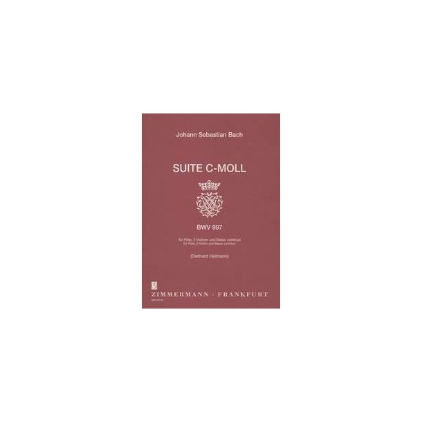 Bach, Js: Suite C Minor Bwv 997