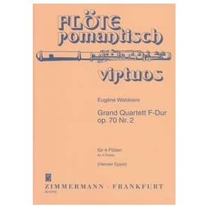 Walckiers: Grand Quartet F Amjor Op 70/2