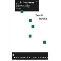 Hummel, B: In Honorem Op 98a