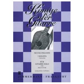 Paganini: 3 Sonatas (Nos 9, 15 + 26)