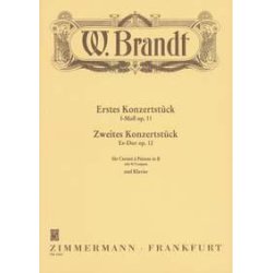Willy Brandt: Erstes Konzertstuck / Zweites Konzertstuck Fur Cornet A Pistons In B
