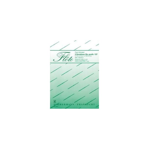 Schubert: Sonatina A Minor Op 137/2