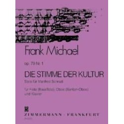 Die Stimme Der Kultur Fr Flte, Oboe