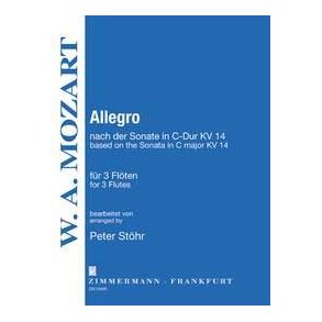 Mozart: Allegro From Sonata C Major K14