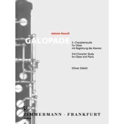 Antonino Pasculli: Galopade - 3rd Character Study (Oboe/Piano)