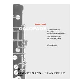 Antonino Pasculli: Galopade - 3rd Character Study (Oboe/Piano)