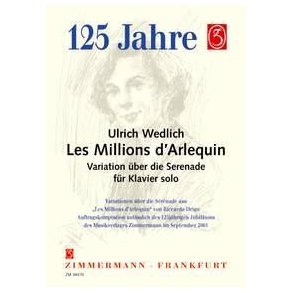 Wedlich, U: Les Millions D'arlequin