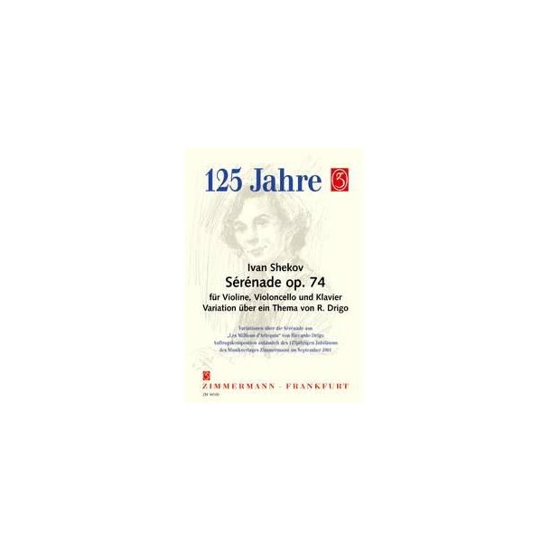 Shekov: Serenade Op 74
