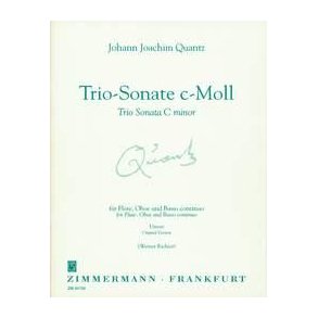Johann Joachim Quantz: Trio Sonata In C Minor (Zimmermann Urtext Edition)