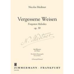 Nikolai Medtner: Forgotten Melodies Op.39