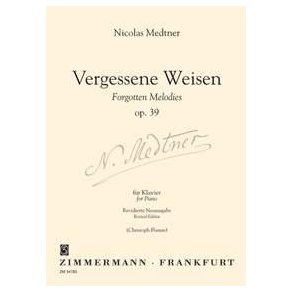 Nikolai Medtner: Forgotten Melodies Op.39