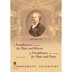 5 Paraphrasen Nach Verdi-opern Fr Fl