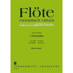3 Serenaden Fr Flte Und Klavier