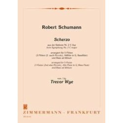 Robert Schumann: Scherzo (Symphony No.2 In C) - Flute Quintet