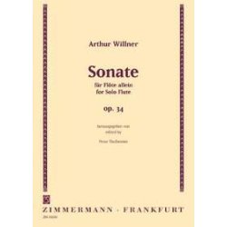 Arthur Willner: Sonata For Flute Op.34