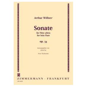 Arthur Willner: Sonata For Flute Op.34