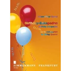 Birthday-eskapaden Fr Streichquartet