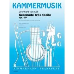 Serenade Trs Facile Fr Violine Und G