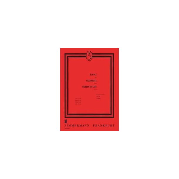 Kietzer: Clarinet School Book 2