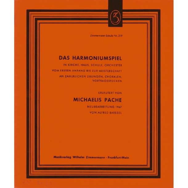 Schule Fr Harmonium (Neubearbeitung: