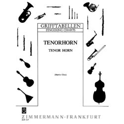 Tenor Horn Fingering Chart