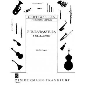 Fingering Chart: F Tuba And Bass Tuba
