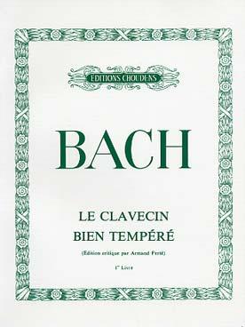 BACH CLAVECIN BIEN TEMPÉRÉ (LE) PIANO