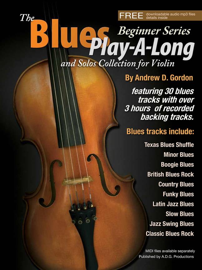 The Blues Play-A-Long and Solos : Collection for Violin Beginner Series