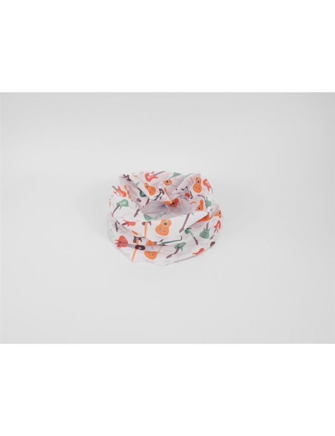 Loop Scarf Guitars Colourful/White 25*50 cm