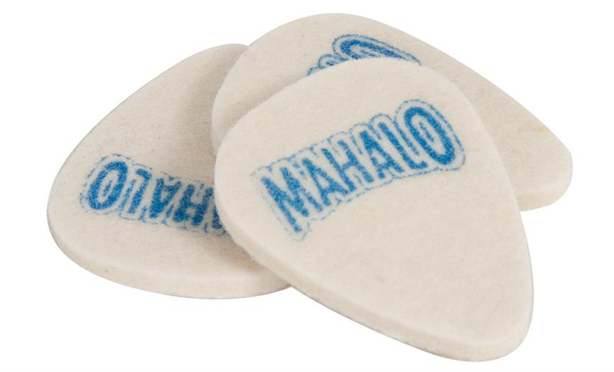 Mahalo: Medium Felt Plektere - 3 Pack
