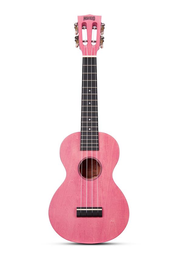 Island Series Concert Ukulele - Coral Pink : w/bag