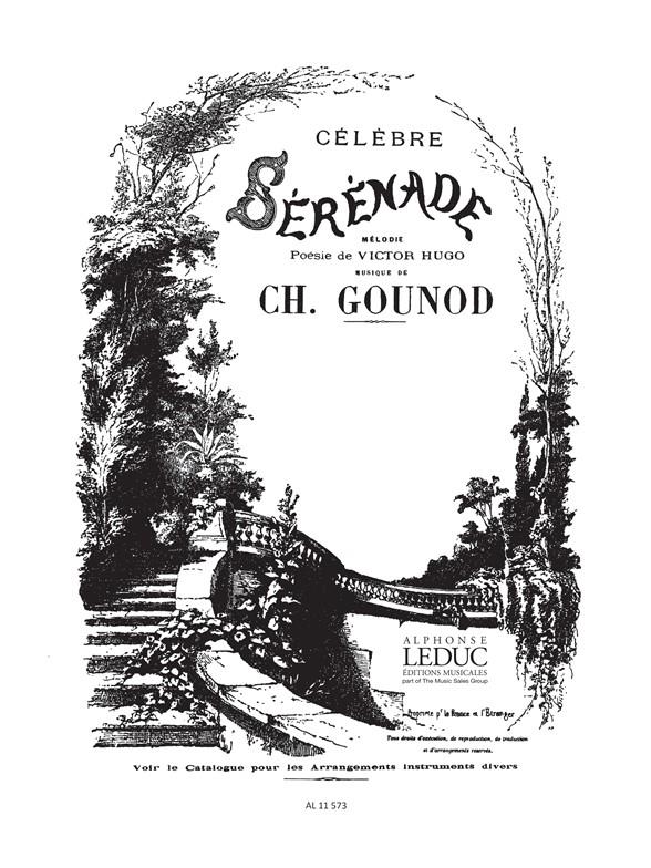 Charles Gounod: Sérénade in F (mezzo/bar) (Voice & Piano)