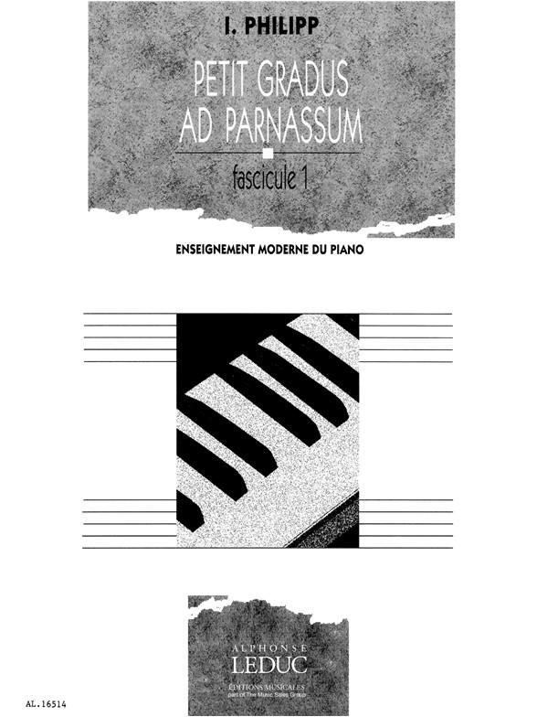 Philipp Petit Gradus Ad Parnassum Volume 1 Piano Book
