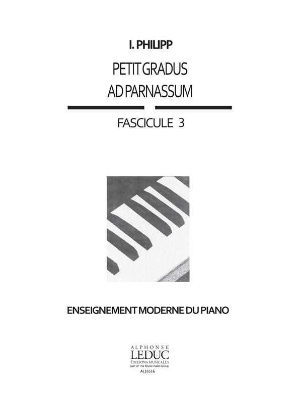 Philipp Petit Gradus Ad Parnassum Volume 3 Piano Book