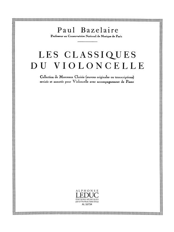 Giordani G.& Mattheson J.: Larghetto & Aria (Classiques No.1 & No.2) (Cello & Piano)