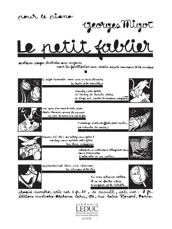Georges Migot: Le Petit Fablier No.2 (Piano solo)