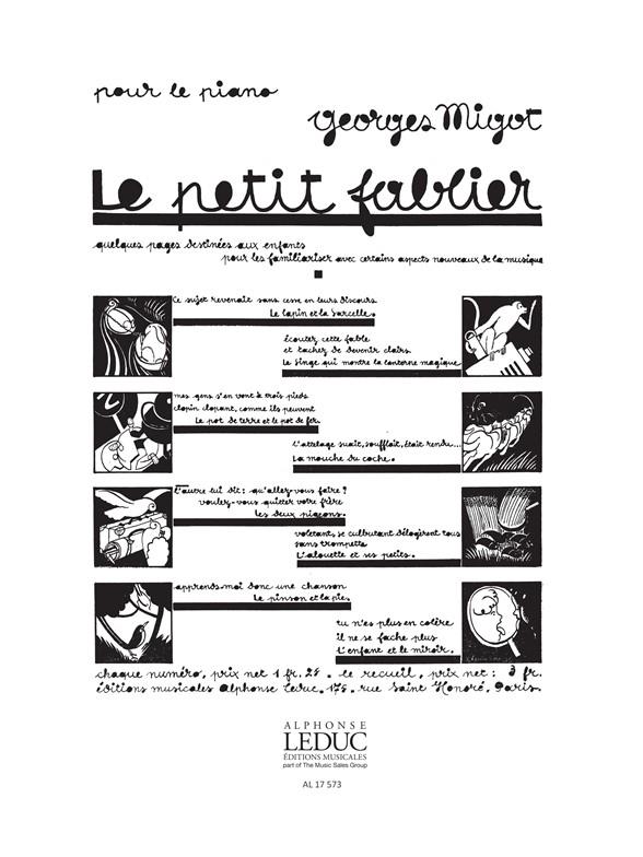 Georges Migot: Le Petit Fablier No.5 (Piano solo)