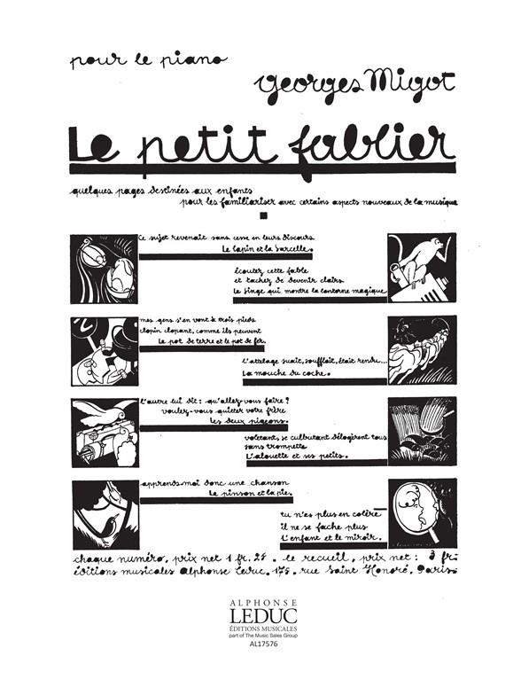 Georges Migot: Le Petit Fablier No.8 (Piano solo)
