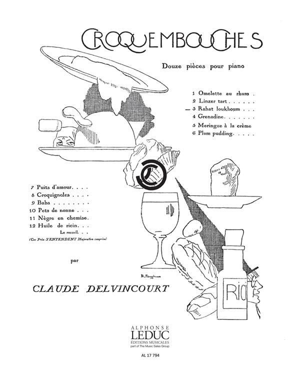Claude Delvincourt: Croquembouches No.1: Omelette au Rhum (Piano solo)