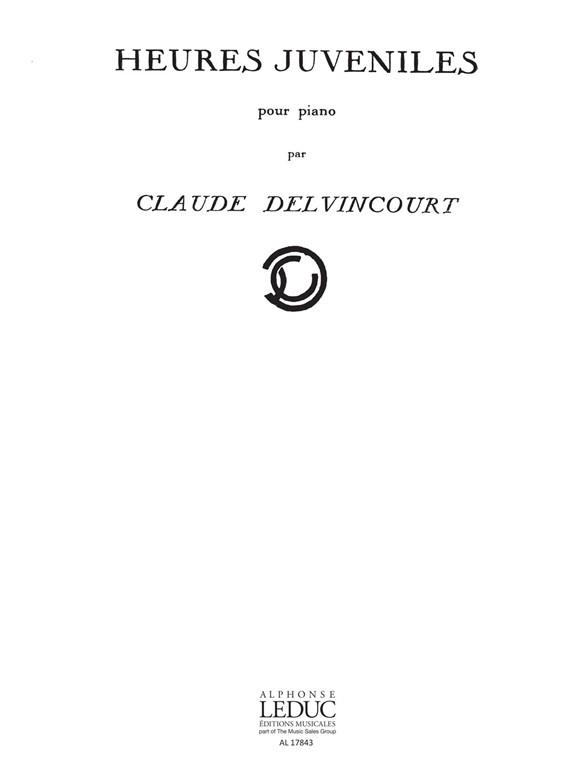 Claude Delvincourt: Heures juvéniles No.1 & No.2 (Piano solo)