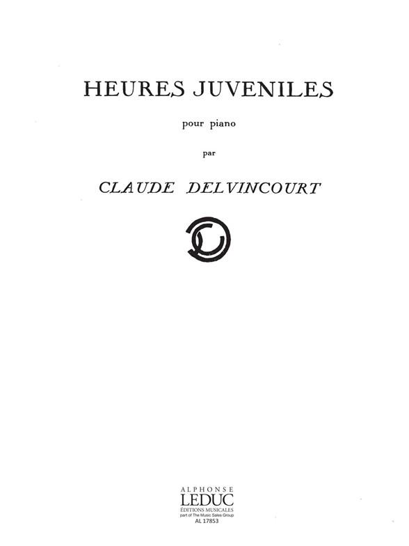 Claude Delvincourt: Heures juvéniles No.12 (Piano solo)