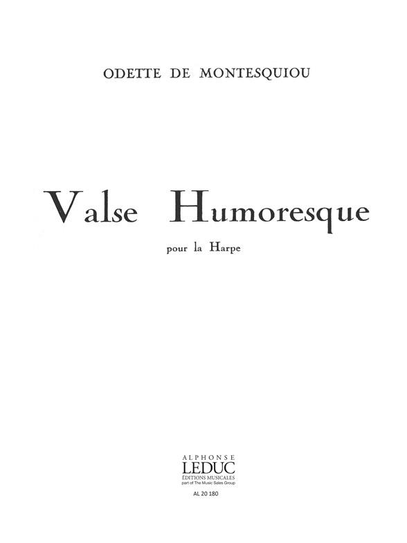 de Montesquiou: Valse humoresque (Harp solo)