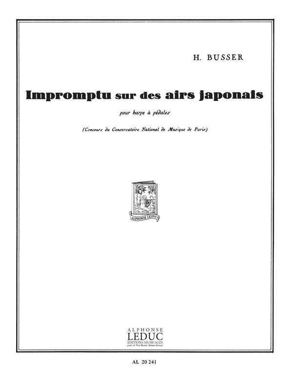 Henri Büsser: Impromptu sur des Aires japonais (Harp solo)