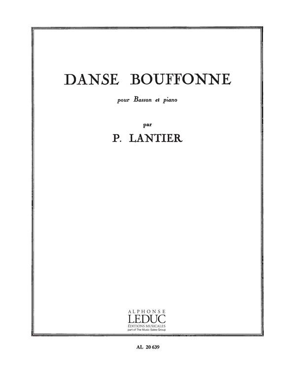 Pierre Lantier: Danse bouffonne (Bassoon & Piano)