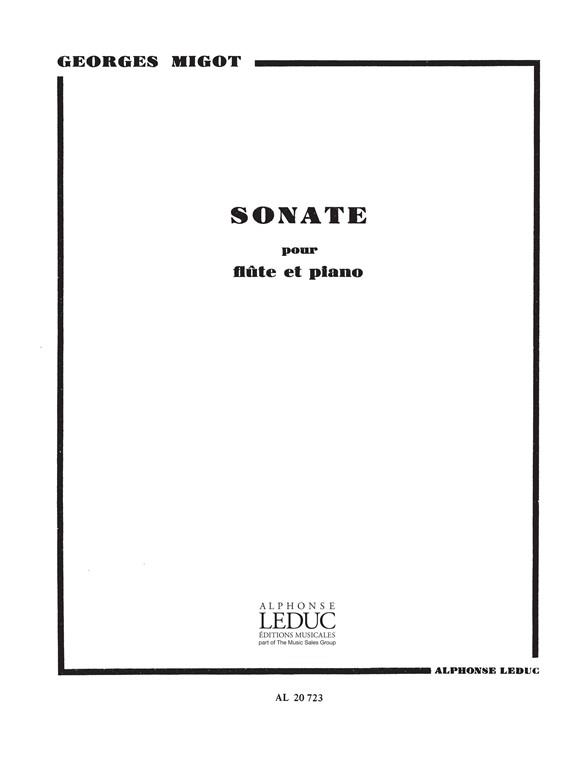 Georges Migot: Sonate en 5 Parties (Flute & Piano)